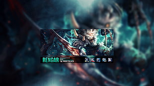 Rengar from League of Legends, League of Legends, Rengar