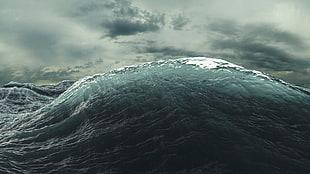 ocean wave, sea, waves, landscape HD wallpaper