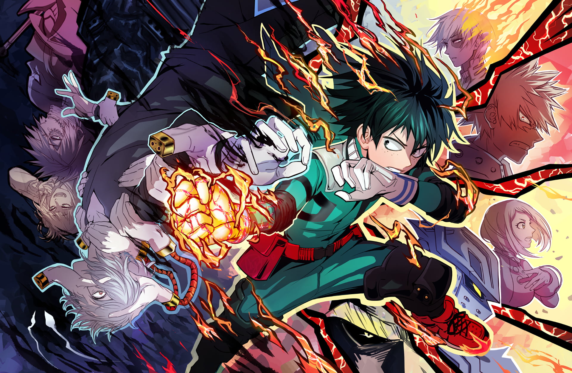 My Hero Academia anime wallpaper, anime, Boku no Hero Academia