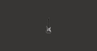 gray and white stratocaster electric guitar clip art
