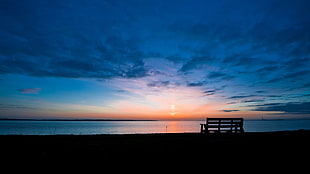 sunset, sunset, landscape HD wallpaper