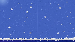 Snowflakes,  Snow,  Winter HD wallpaper