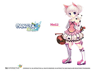 Pangya Delight 4 Nell character HD wallpaper