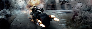 woman riding motorcycle movie scene