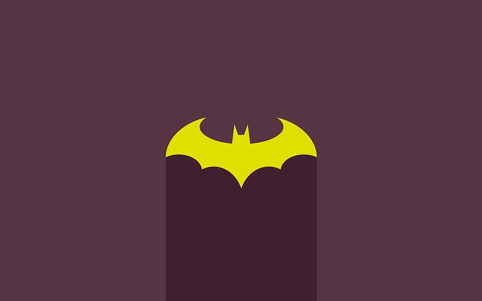 Batman logo, Batman, minimalism, hero HD wallpaper