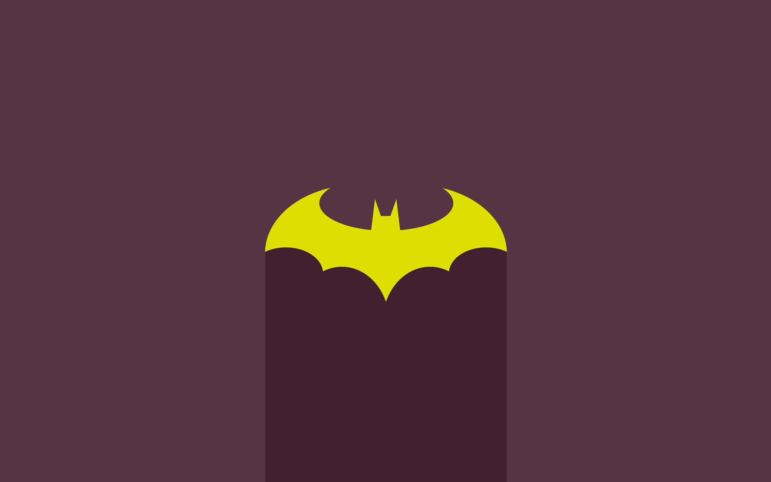 Batman logo, Batman, minimalism, hero