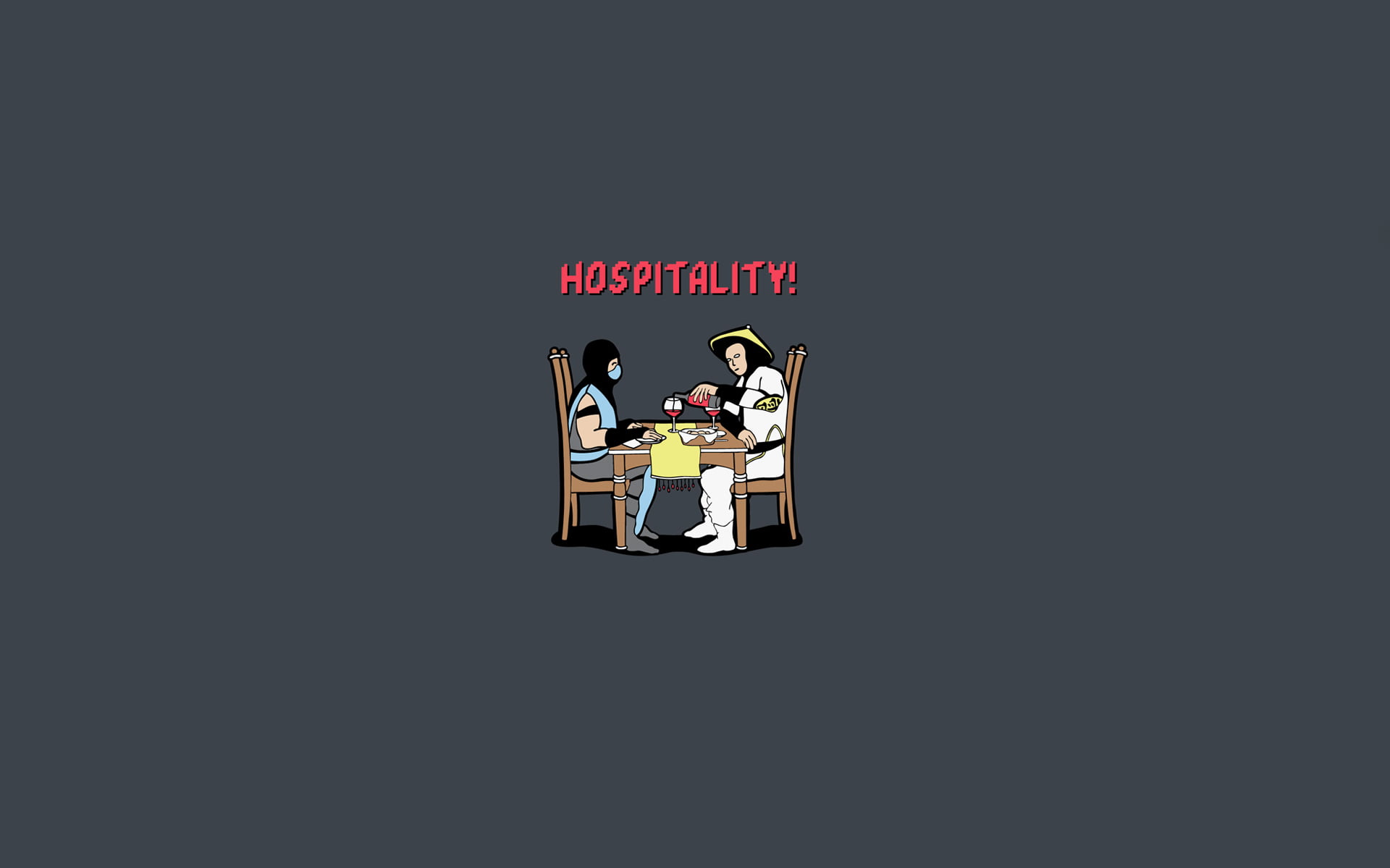 Hospitality illustration
