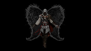 Assassin's Creed illustration, Assassin's Creed, Ezio Auditore da Firenze, video games HD wallpaper