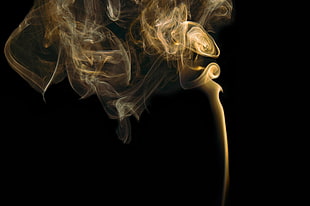 time lapse photography of smoke