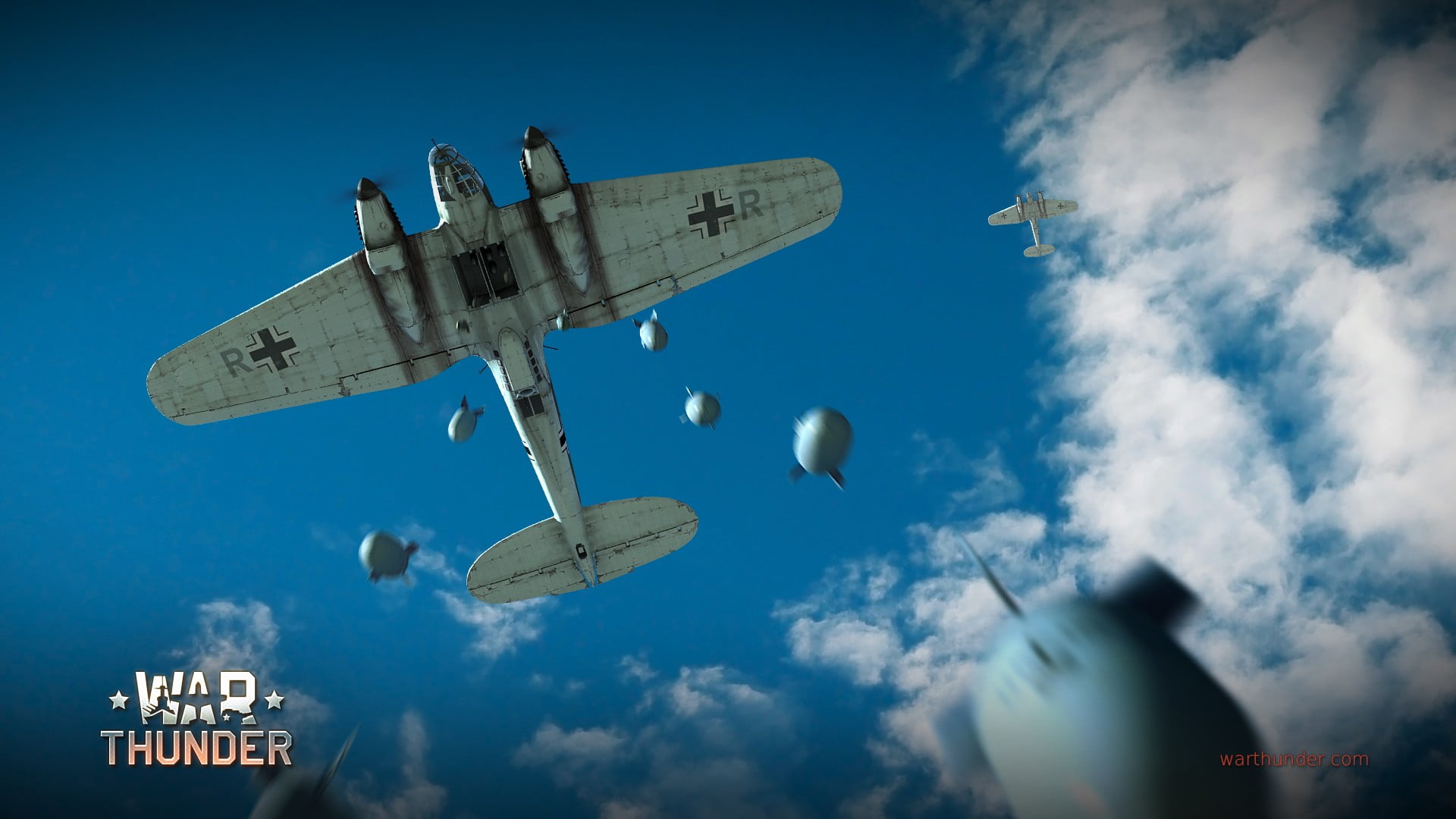 white airplane with text overlay, War Thunder, airplane, Gaijin Entertainment, video games