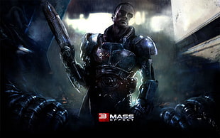 3 Mass Effect graphic wallpaper HD wallpaper