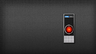 black and gray device, 2001: A Space Odyssey, HAL 9000, movies