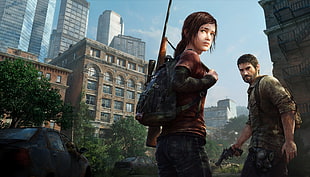 The Last of Us game art HD wallpaper