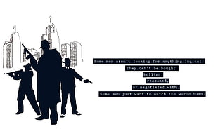 mafia poster, quote, minimalism, typography, crime