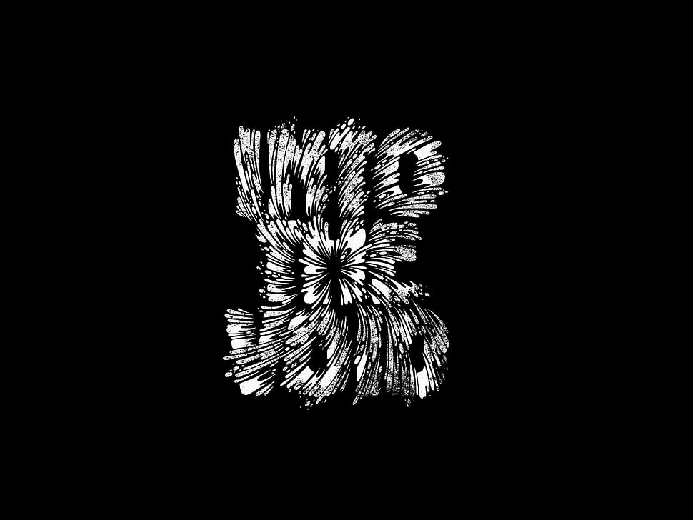 Into The Void text HD wallpaper
