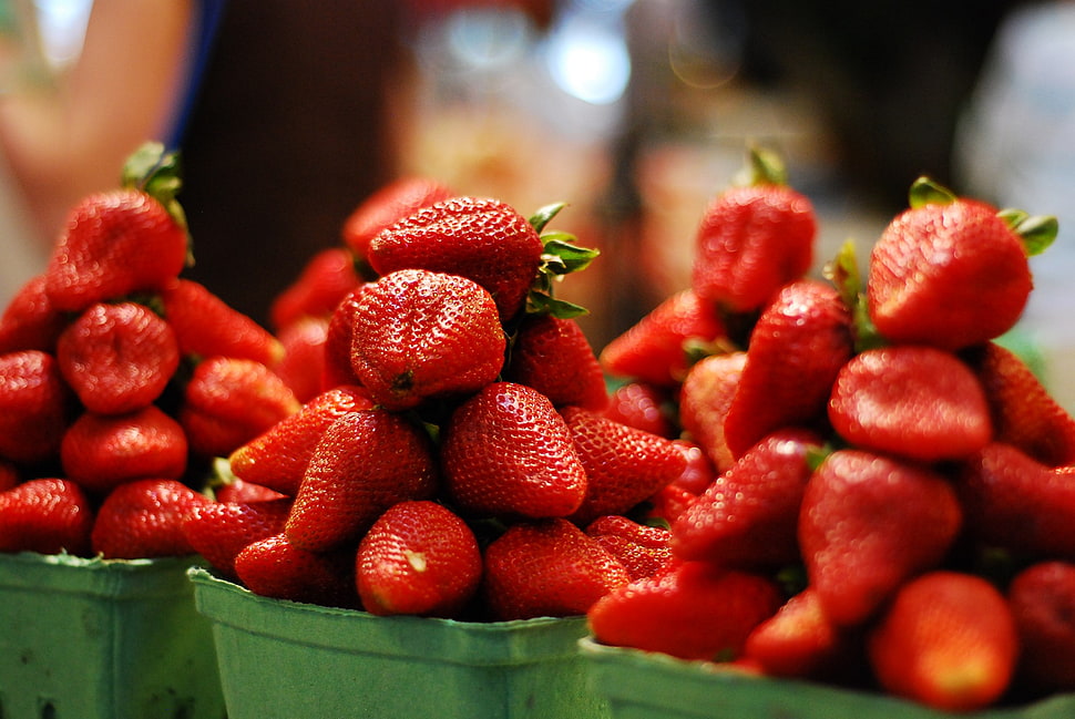 strawberry lot, strawberries, fruit, food HD wallpaper