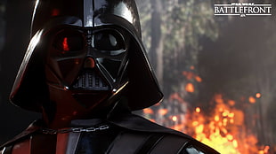 Star Wars Darth Vader poster, Star Wars: Battlefront, Star Wars, Endor, Battle of Endor HD wallpaper