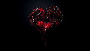 heart, black