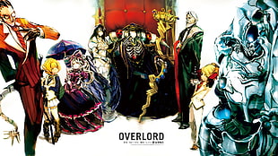 Overlord (anime), Ainz Ooal Gown, Albedo (OverLord) HD wallpaper