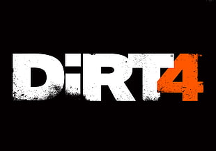 Dirt4 logo HD wallpaper