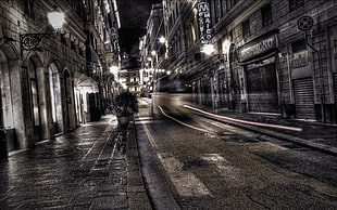 timelapsed photography of streets during nighttime