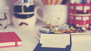 Table,  Notebook,  Dishes,  Note