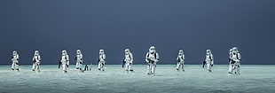 Storm Trooper figure lot, Rogue One: A Star Wars Story, Star Wars, stormtrooper, sea