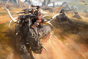Warcraft illustration HD wallpaper