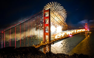Golden Gate Bridge, San Francisco, cityscape, city, bridge, HDR