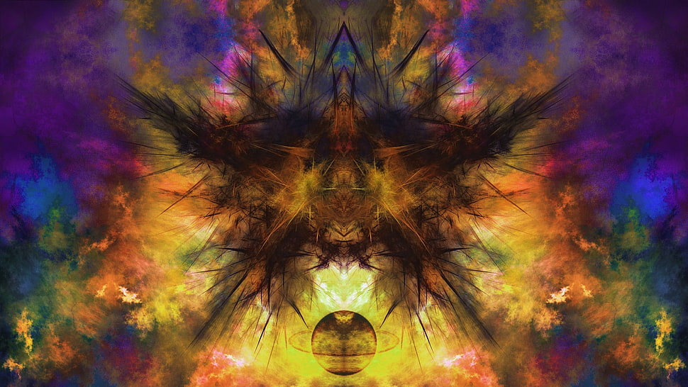 abstract illustration, abstract HD wallpaper