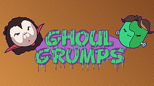ghoul grumps illustration, Game Grumps, video games, entertainment, YouTube HD wallpaper
