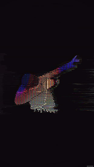 glitch art, abstract, ASCII art, Dabbing HD wallpaper