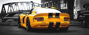 yellow sports car, Auto, Sports car, Yellow