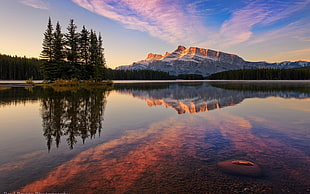 body of water, Banff National Park, Canada, nature, landscape HD wallpaper