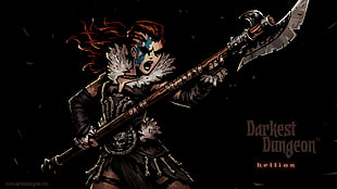 Darkest Dungeon Hellion illustration, Darkest Dungeon
