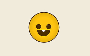 Smile emoji sticker