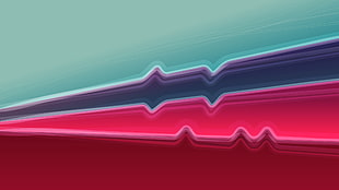 red and blue plastic case, abstract, duckfarm HD wallpaper