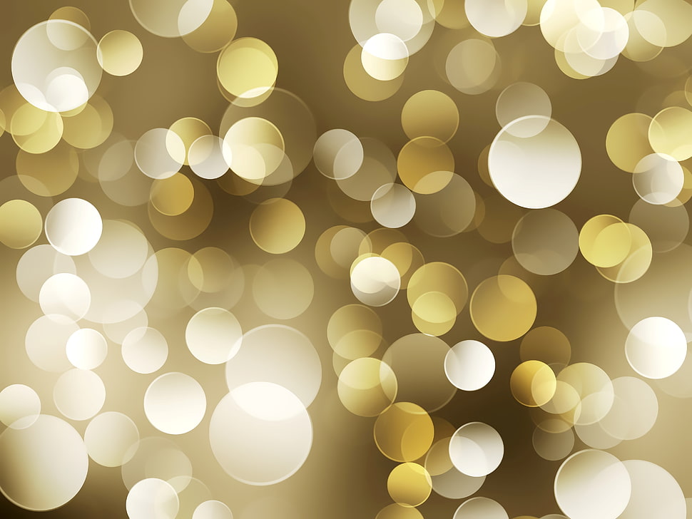 bokeh painting HD wallpaper