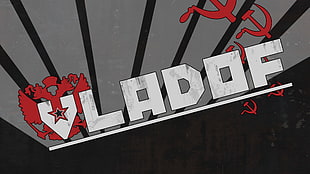 LADOF logo, Borderlands, typography