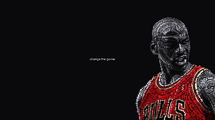 Michael Jordan typography art HD wallpaper