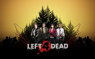 Left 4 Dead illustration, Left 4 Dead, video games
