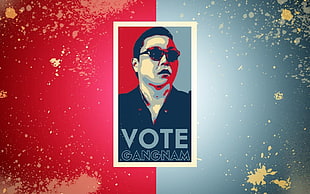 vote gangnam poster