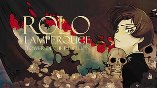 Rolo Lamperouge with text overlay, anime, Code Geass, Rolo Lamperouge, anime boys HD wallpaper
