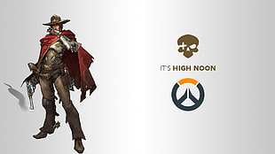Overwatch character artwork, Blizzard Entertainment, Overwatch, video games, logo HD wallpaper