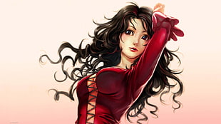 female anime character, anime, original characters HD wallpaper