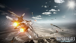 Battlefield 3 digital wallpaper, Battlefield 3, jet fighter, jets, Battlefield