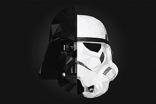 Star Wars Darth Vader and Storm Trooper HD wallpaper