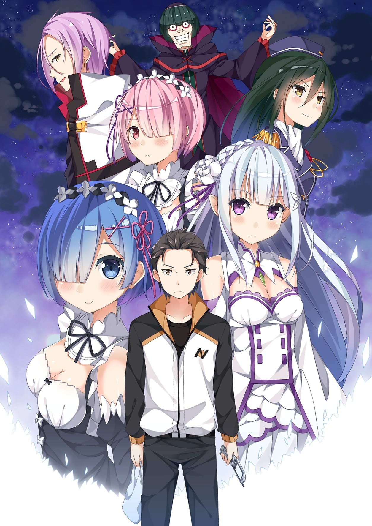 Anime Characters Digital Wallpaper Re Zero Kara Hajimeru Isekai