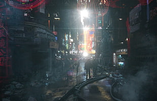 cyberpunk HD wallpaper