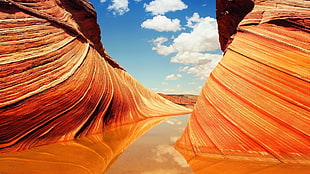 brown Canyon formation, nature HD wallpaper